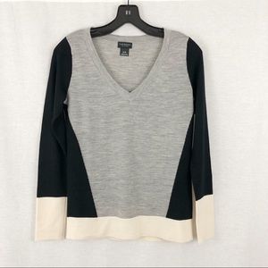 Club Monaco Italian Yarn V Neck Sweater | XSmall